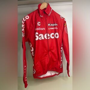 Never worn Vintage 00s Y2K Kappa Biking Racing High Roll Neck Zip Up Logo Jacket
